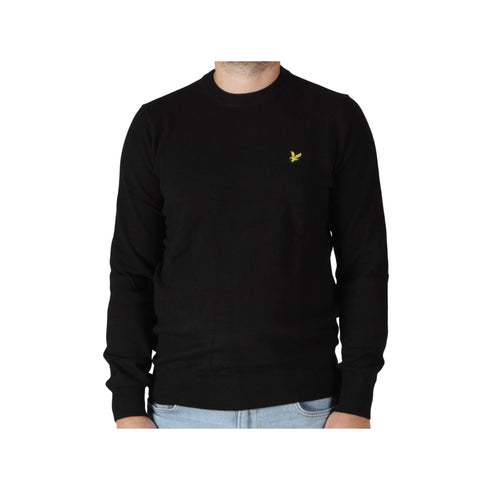 Lyle & Scott Maglia Maglia Uomo Lambswool con logo M - Francavilla Moda